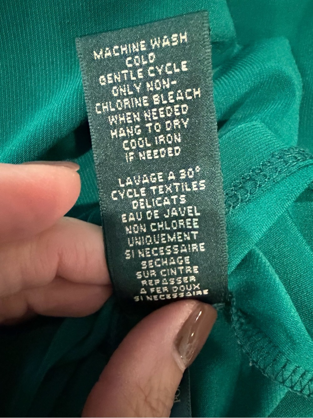 Lauren Ralph Lauren Emerald Green Ruched Sleeveless Dress Side Slit Women’s Sz 6 - Picture 8 of 8